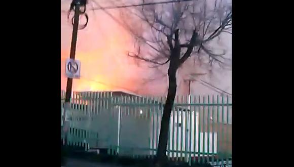 ​Video capta preciso momento de explosión hospital Materno Infantil