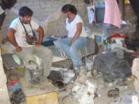 Intervienen "deshuesadero" de mototaxis