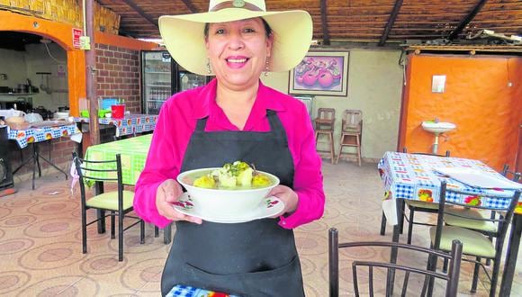 Visitamos la picantería La Goldy que es conocida por preparar platos tradicionales de Tiabaya y que ahora espera la llegada de los turistas. (Foto: Julissa Herrera)