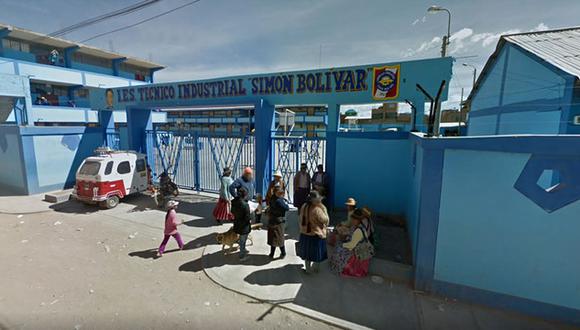 Dos colegios de Tambopata se declararon la “Guerra”. Puno. Foto/Difusión.