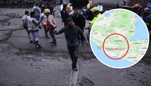 Guatemala sufrió sismo de 5.2 en medio del desastre por erupción del Volcán de Fuego 