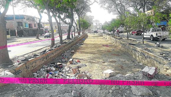 Principales avenidas siguen sin rehabilitarse (FOTOS)