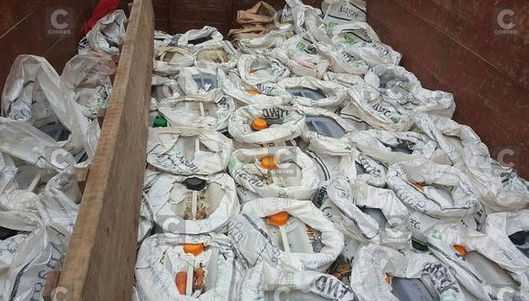 Ayacucho: incautan 4 toneladas de insumos para drogas 