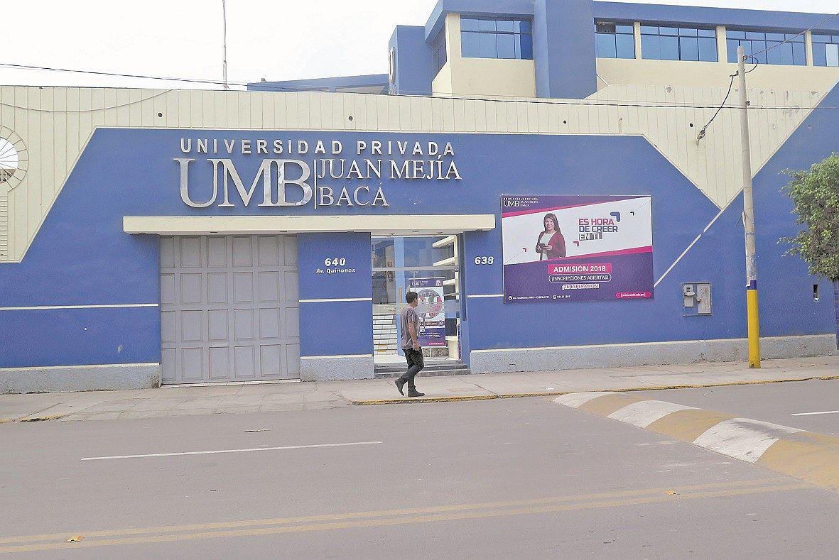 Denuncia un hurto de S/ 16,000 al interior de la Universidad Mejía Baca