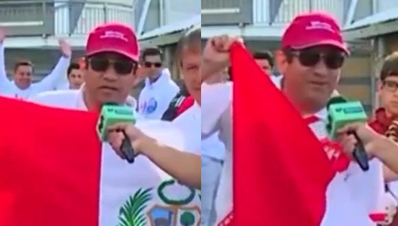 Hincha de la Blanquirroja en el extranjero se quiebra porque verá a jugar a Perú tras 30 años (VIDEO)