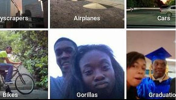 Google confunde foto de afroamericanos con gorilas