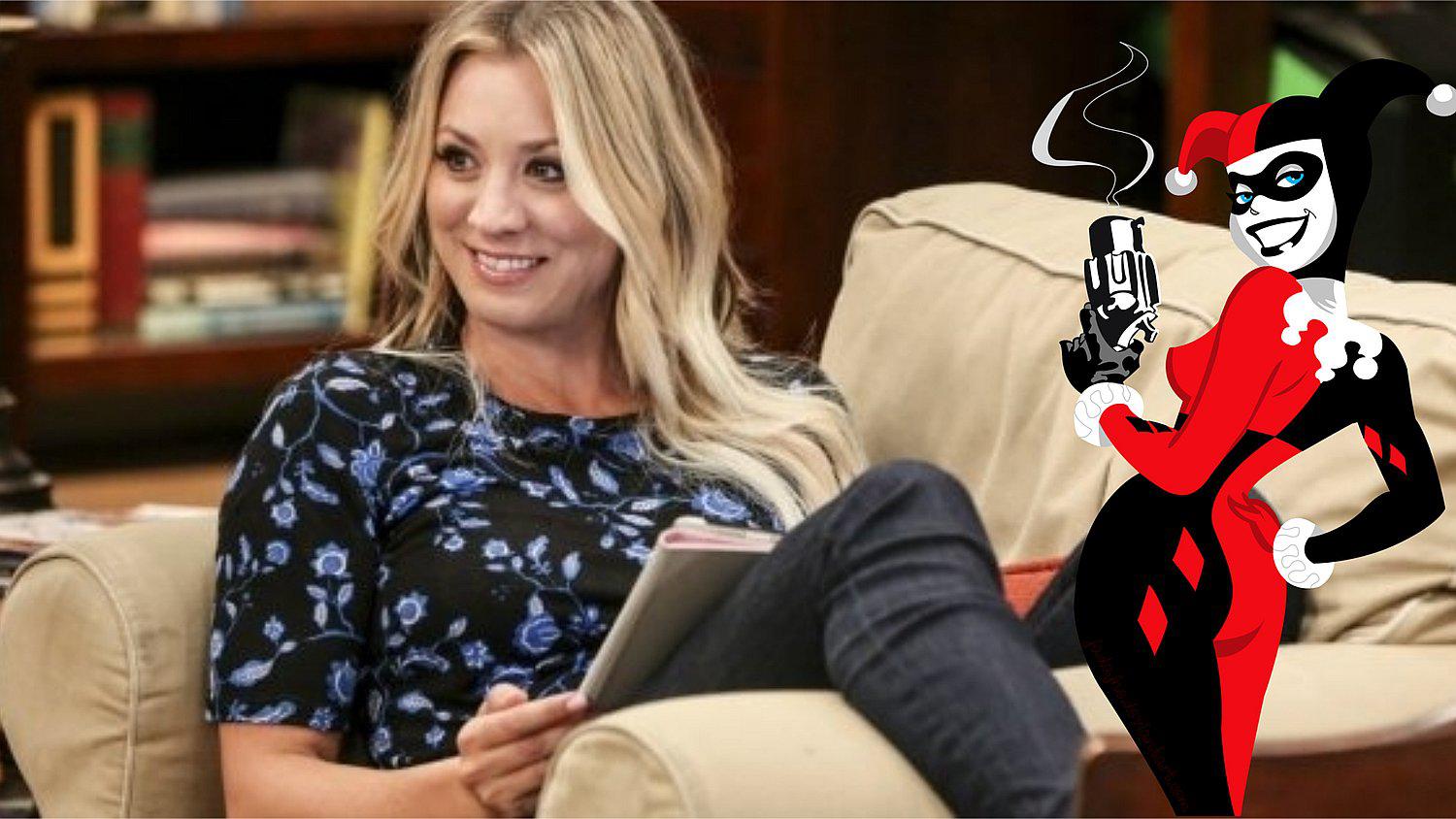 Kaley Cuoco está viviendo una “explosión de locura” por Harley Quinn  (VIDEO)