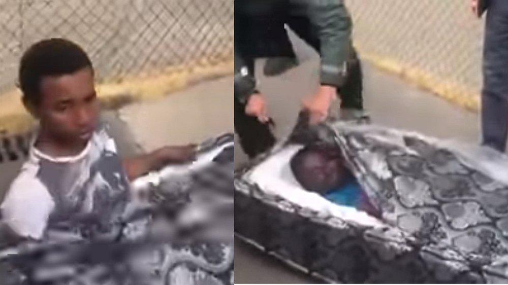 Inmigrantes intentaron ingresar a España escondidos en colchones (VIDEO)