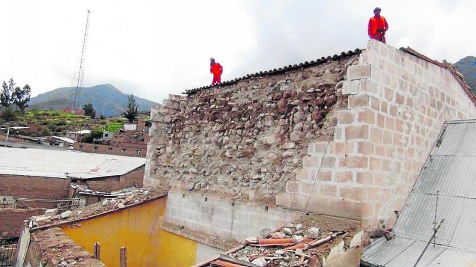 Riesgo: Iglesia de Tarata está a punto de colapsar