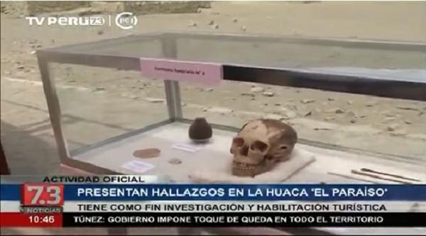 SMP: ​Presentan nuevos hallazgos en Huaca El Paraíso