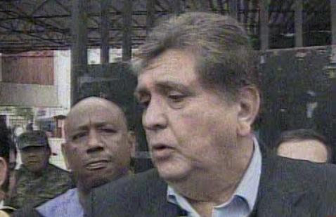 Alan García: Yo he respaldado a Cornejo, pero no quería que dijeran que era mi ahijado