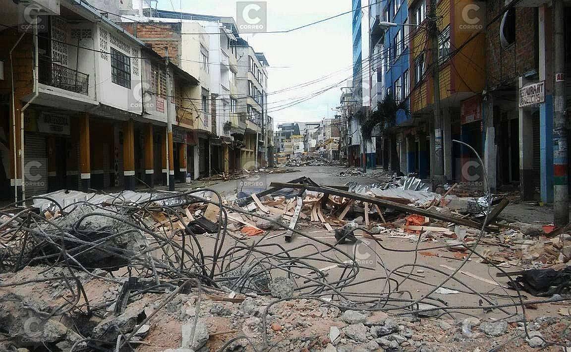 Terremoto en Ecuador: Correo recorre ciudad devastada de Portoviejo (VIDEO)