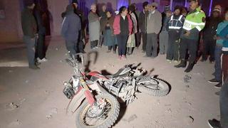 Recuperan motocicleta robada en Juliaca 