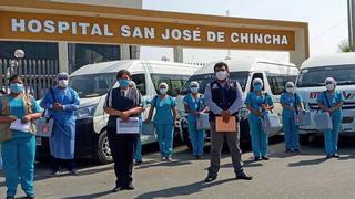 Laboratorio cede vehículos para reforzar campaña de vacunación en Chincha