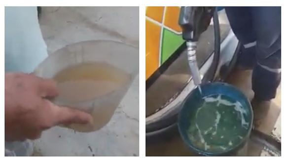 Trujillo: Conductores denuncian que grifo vende petróleo mezclado con agua (VIDEO)