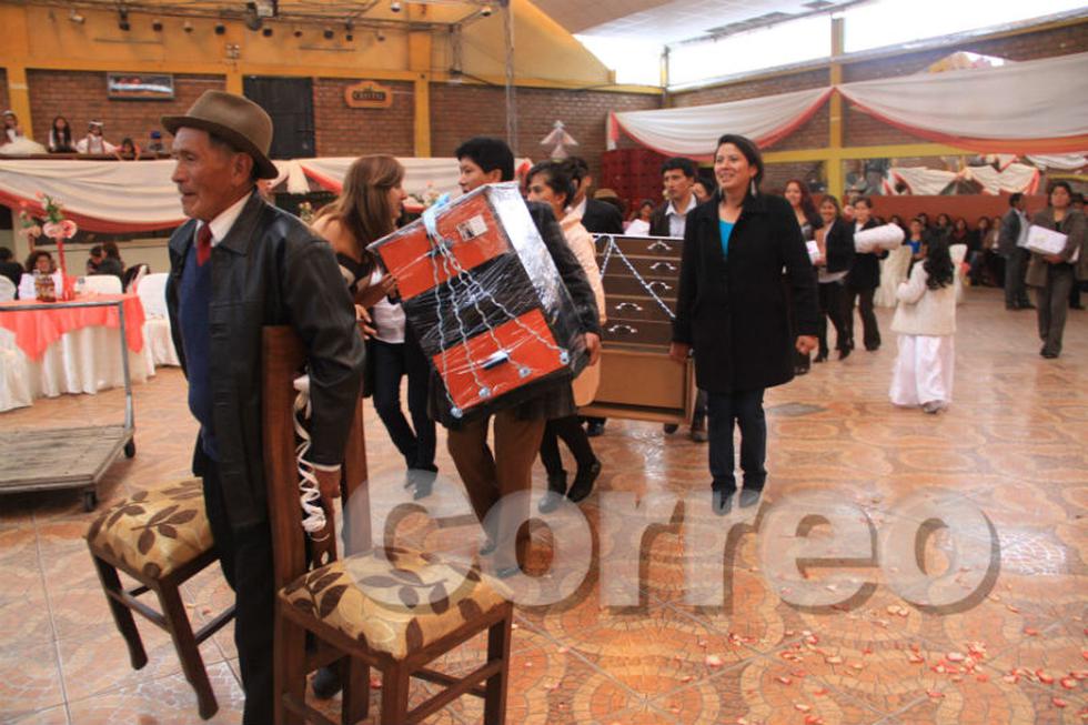 La palpa en las bodas típicas de Huancayo (FOTOS)