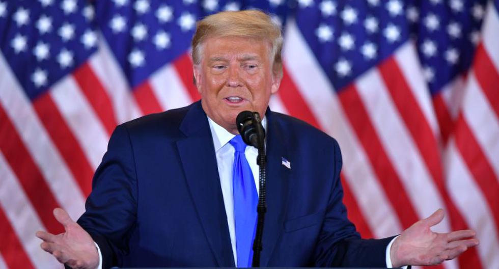 Imagen del presidente saliente de Estados Unidos, Donald Trump. (MANDEL NGAN / AFP)