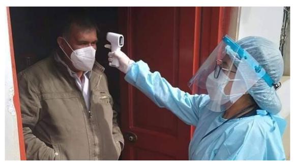 Especialistas van casa por casa por toda la provincia de Julcán. En esta jurisdicción se registra 338 contagiados y 5 fallecidos.
