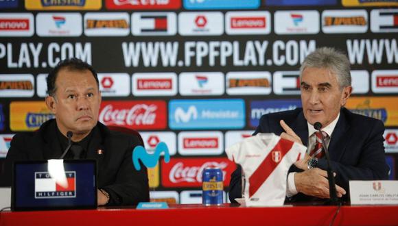 Juan Reynoso se refirió a la posibilidad que Perú pueda jugar en altura. (Foto: GEC)