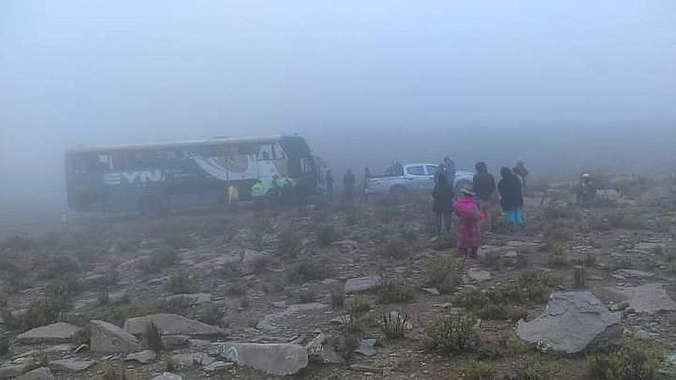 Tres personas mueren asfixiadas en bus de empresa Reyna (FOTOS)