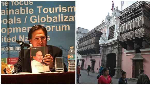 Cancillería peruana protesta por participación de Alejandro Toledo en acto público en Nueva York