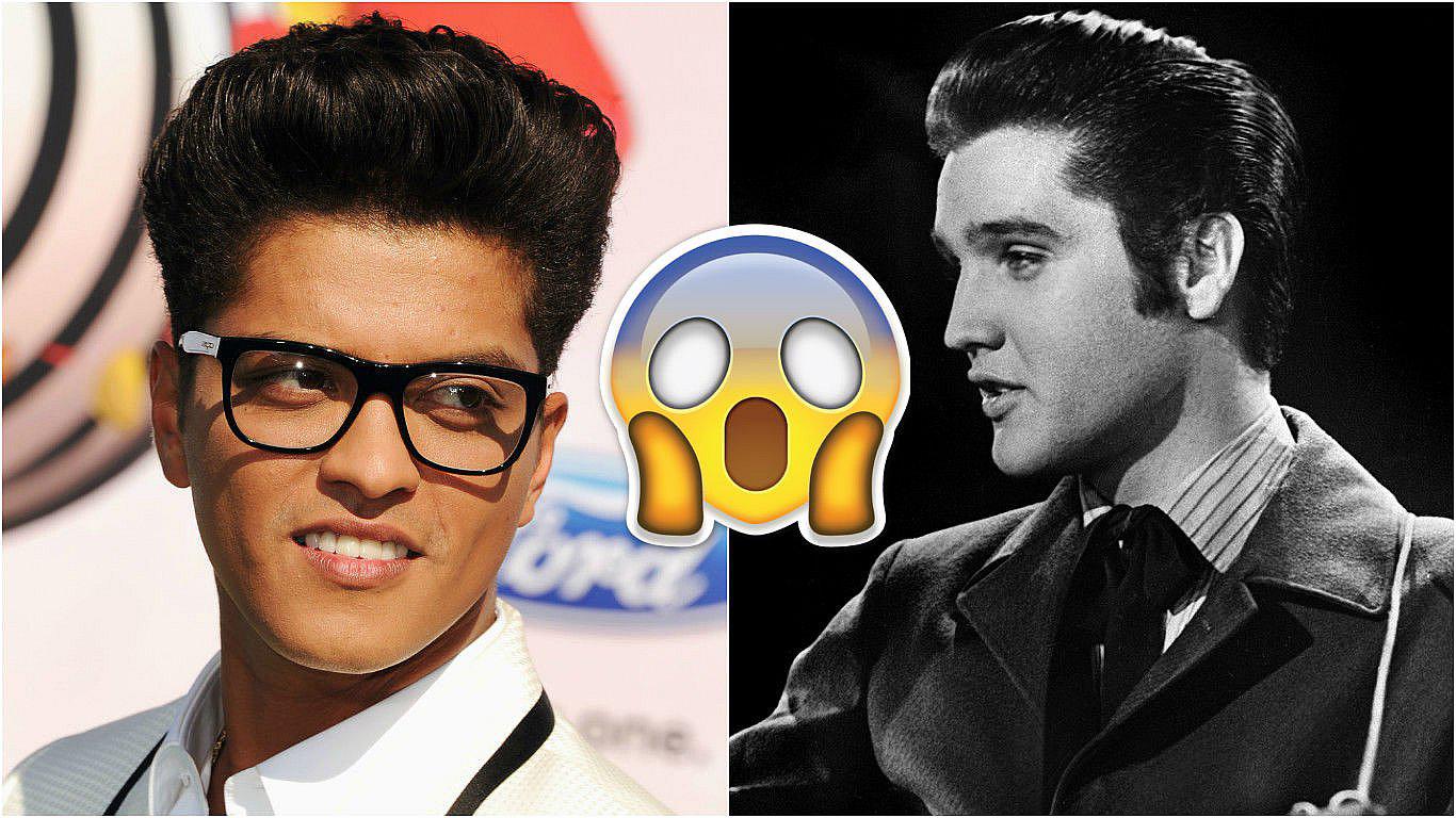 ¿Sabías que Bruno Mars fue el imitador más joven de Elvis Presley? (VIDEO)