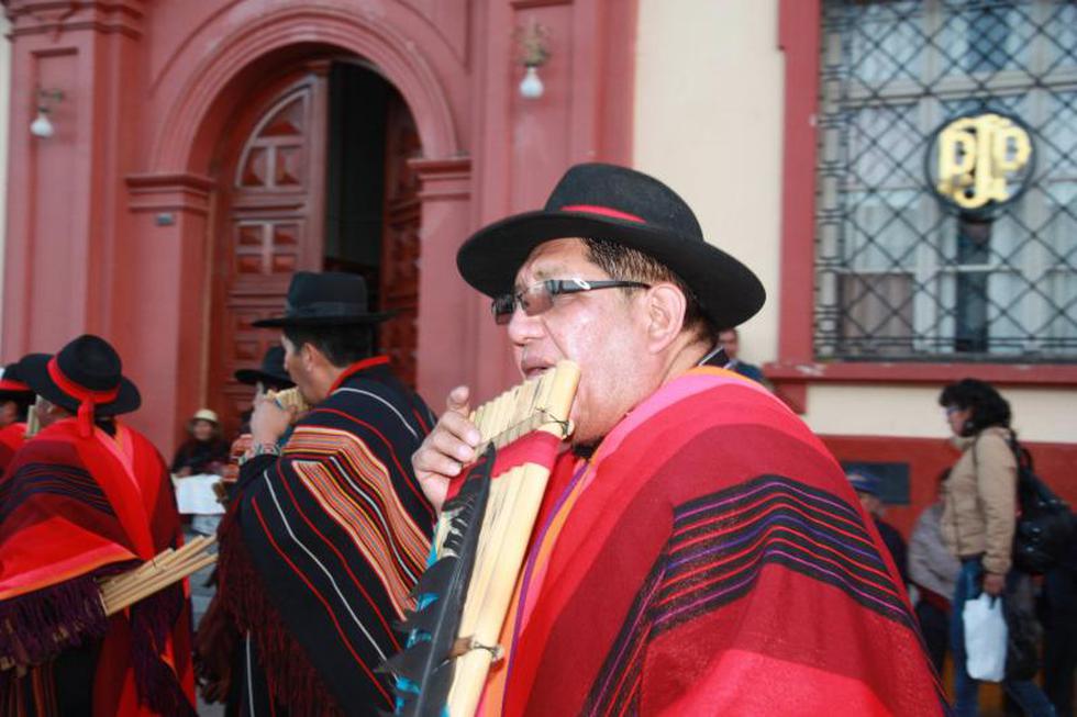 Concurso regional de sikuris fue un acontecimiento de alegría