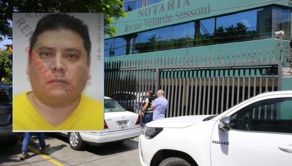 Matan a balazos a  hombre dentro de la Notaría Velarde en San Isidro. Foto: GEC/América Noticias