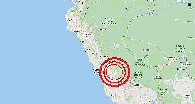 ​Junín: sismo de magnitud 4.1 se registró en Jauja