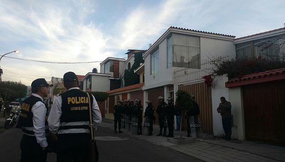 Fiscalía de Lavado de Activos interviene en 6 casas de Efraín Murillo Quispe