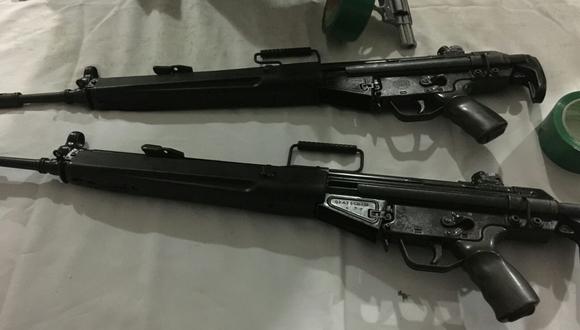Guardacostas de Perú y Colombia recuperan dos fusiles robados