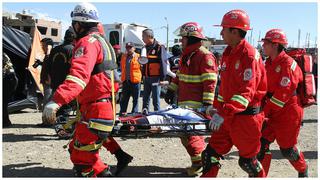 Unos 345 ‘afectados’ y 40 casas ‘destruidas’ en simulacro multipeligro en Huancayo