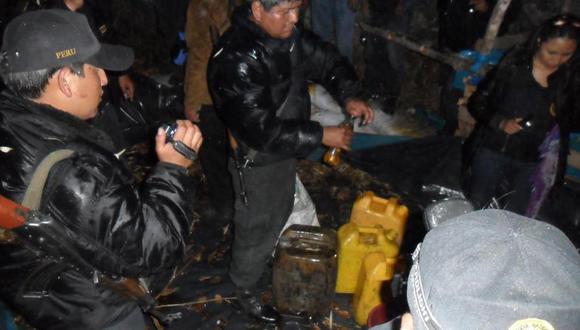 Destruyen pozas de maceración en Carabaya
