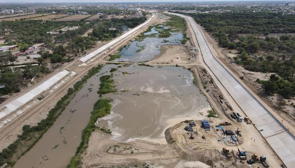 Autoridad para la Reconstrucción con Cambios destinó más de S/ 162 millones, para el tramo que comprende desde la represa Los Ejidos hasta el puente Cáceres.