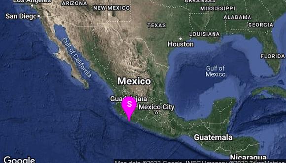 Sismo de 7,4 grados Richter en México. (Foto: Twitter @SismologicoMX)