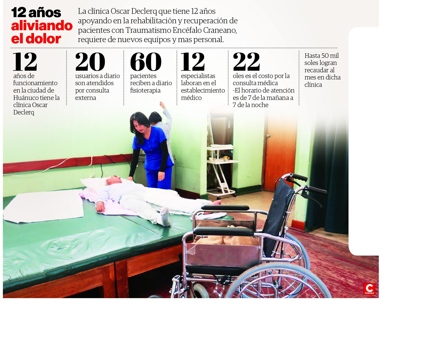 'Declerq' un centro de rehabilitación con equipos de alta tecnología