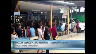 Hospitales de Iquitos colapsan ante más de 4,000 casos de dengue