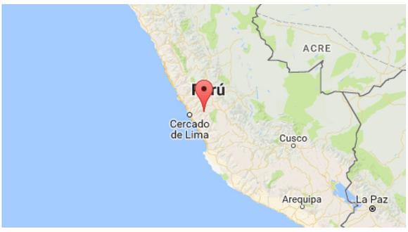 Lima: sismo de 3.5 grados remece Matucana 