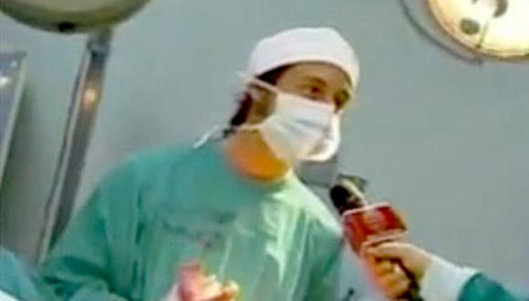 Torero Alfonso De Lima de 'El Gran Show' en su faceta como médico