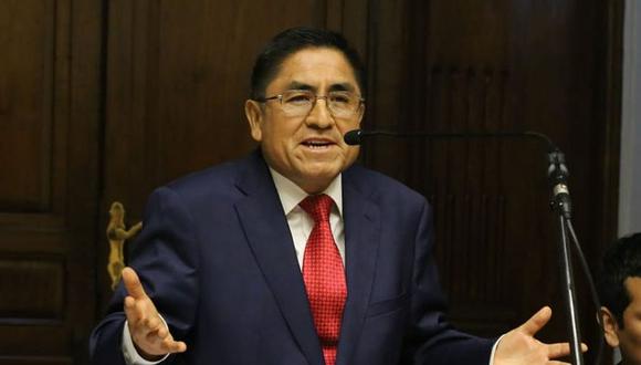César Hinostroza dice que enfrentará a la justicia peruana. (Foto: Congreso)