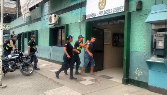 Tumbes: ​PNP atrapa a un presunto ladrón ecuatoriano