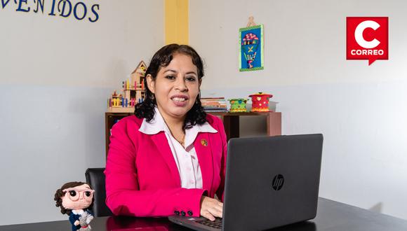 Esta profesora chiclayana, la primera peruana considerada en el ránking de los 50 mejores maestros del mundo del Global Teacher Prize, considera que más importante que la tecnología es la metodología. (Foto: Difusión)