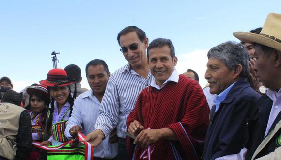 Presidente Ollanta Humala arribó a Salamanca