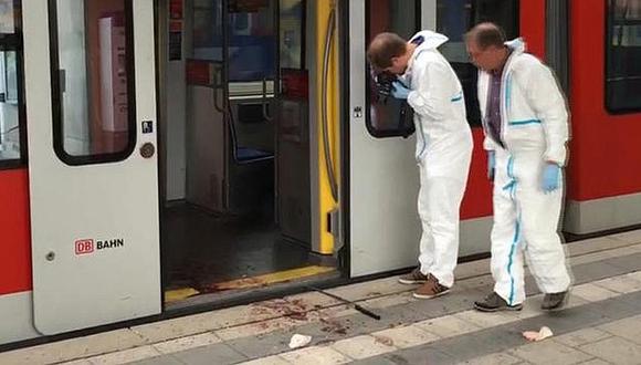 Alemania: Sube a 9 el número de heridos tras ataque con hacha en estación de tren