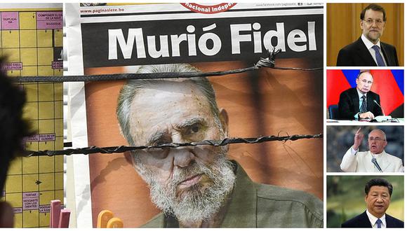 Fidel Castro: El mundo reacciona a la muerte de líder cubano