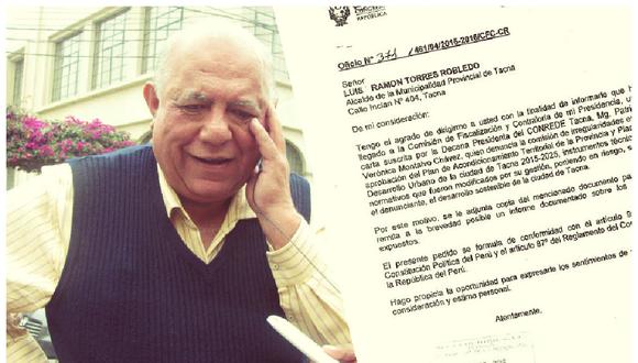 Tacna: congreso exige explicación a alcalde Luis torres por nuevo PDU