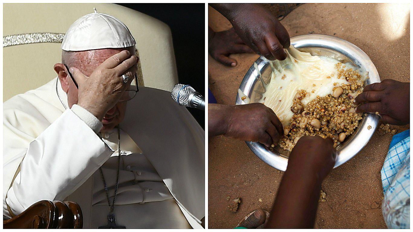 Papa Francisco pide ayuda urgente y concreta para Sudán del Sur por hambruna
