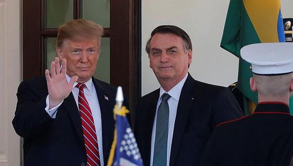 Donald Trump y Jair Bolsonaro se apoyarán mutuamente en una nueva alianza regional