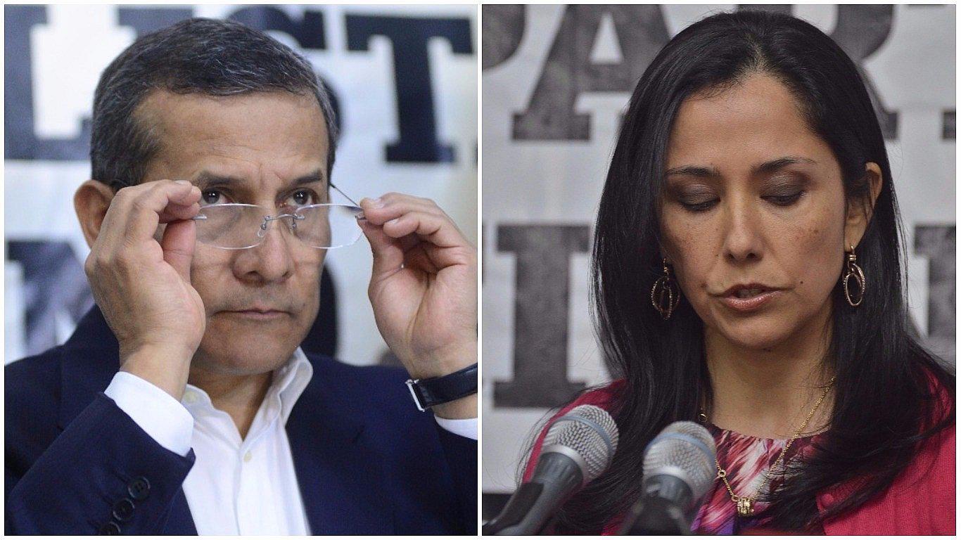 Juez ordena 18 meses de prisión preventiva a Ollanta Humala y Nadine Heredia