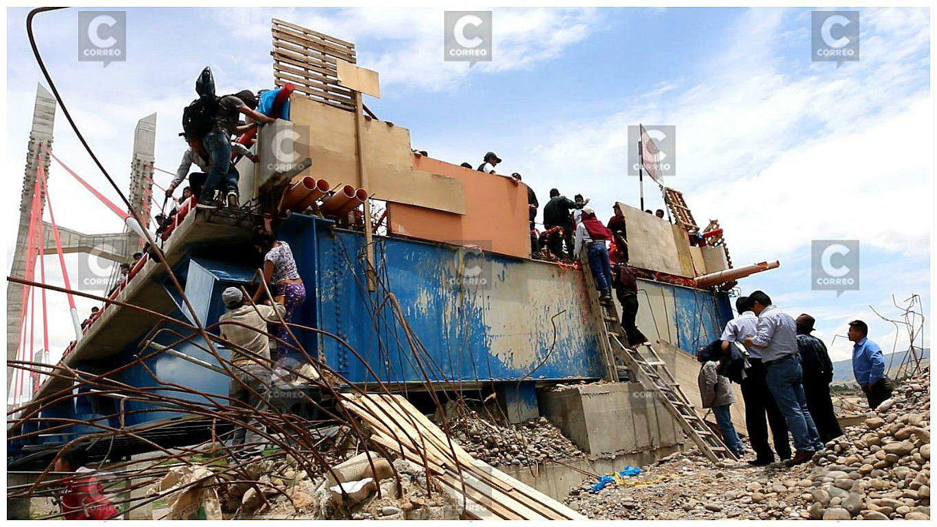 ​Con puesta de primera piedra inician obra de accesos al puente Comuneros (VIDEO)